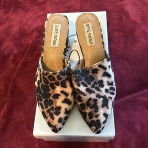 Steve Madden heeled mules, size 7